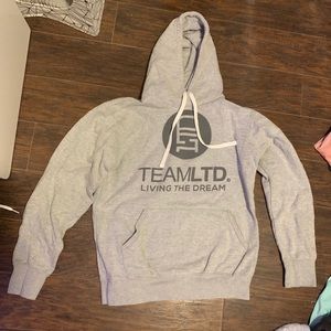 Grey Team Ltd Hoodie / size small